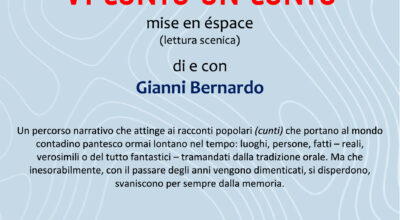 “Vi cuntu un cuntu” di Gianni Bernardo – mise en éspace (lettura scenica)