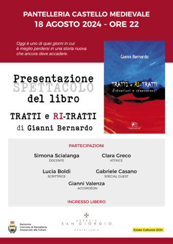 Presentazione Spettacolo del libro “Tratti e Ri-Tratti” di Gianni Bernardo