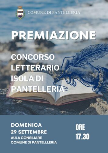 Premiazione concorso letterario Isola di Pantelleria