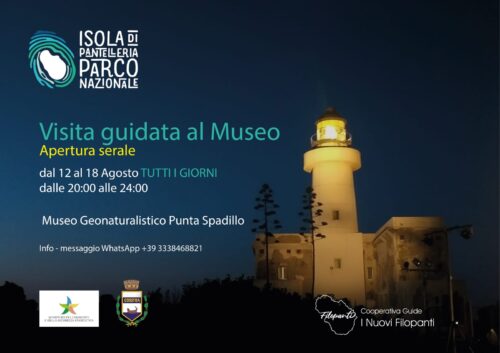 Museo giusnaturalistico Punta Spadillo – Visita guidata al Museo (apertura serale)