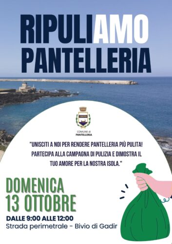 Ripuliamo Pantelleria