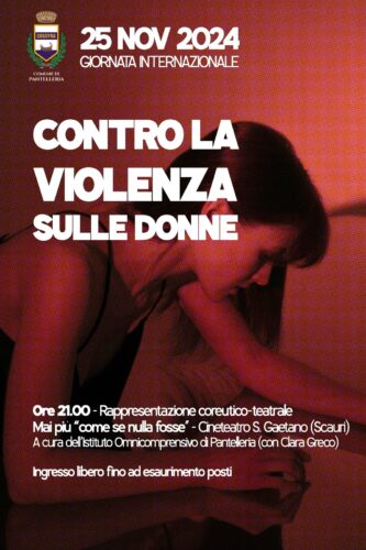 25 Novembre – Giornata Internazionale contro la Violenza sulle Donne