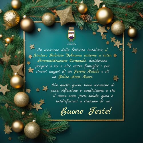 Buone Feste dall’Amministrazione Comunale